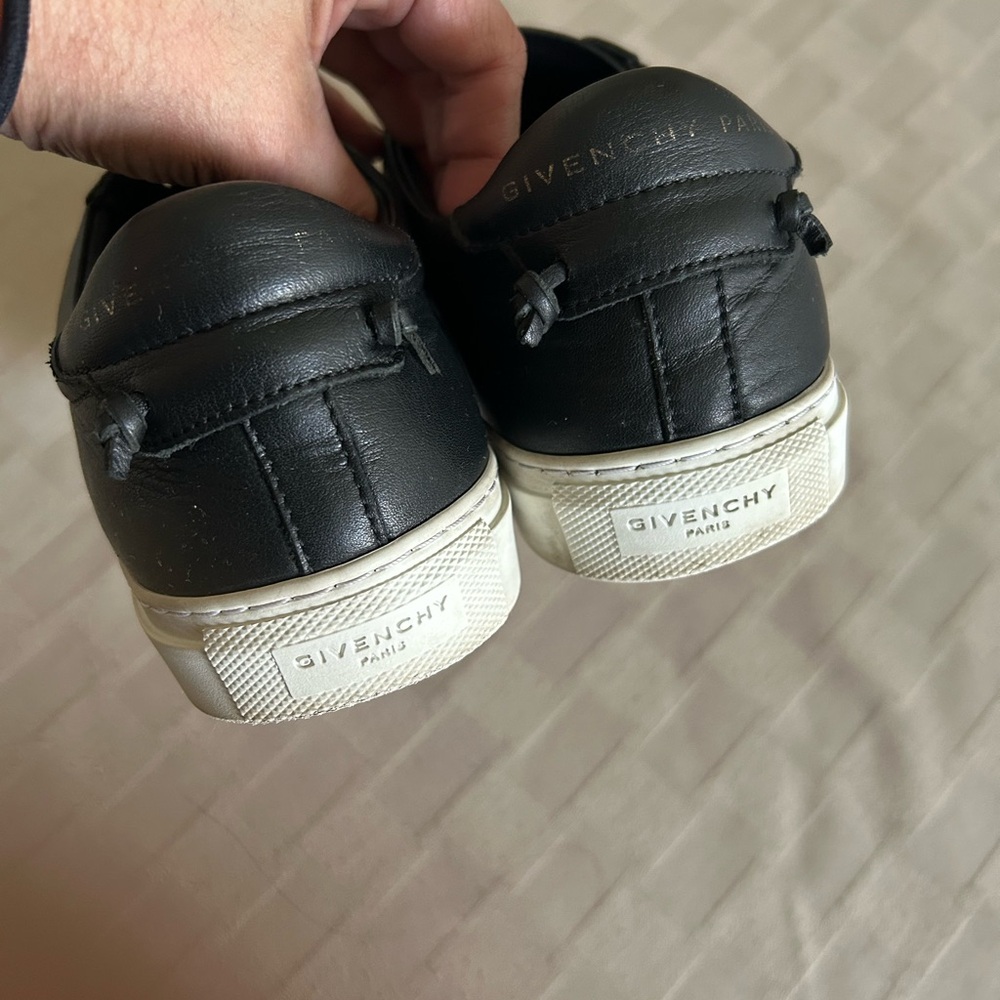 Givenchy Urban Street Low Top Slip On Leather Sneakers - Picture 8 of 11